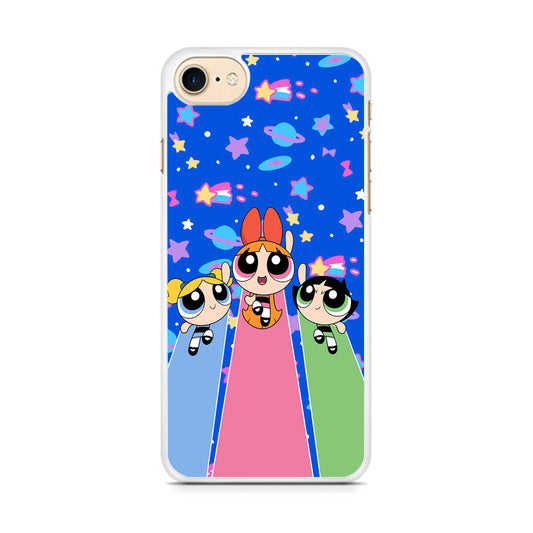 Powerpuff Girls Sky Blue iPhone 8 Case