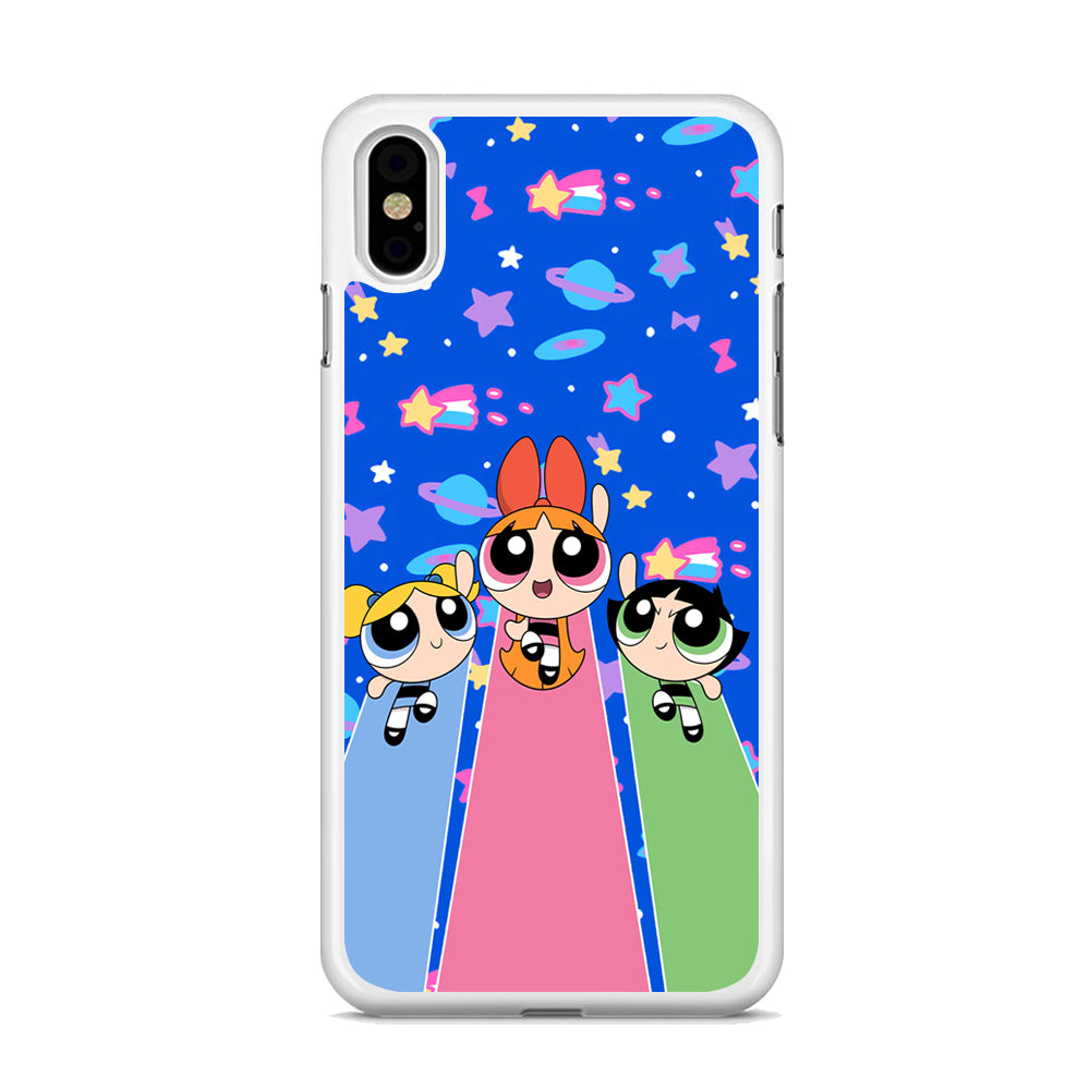 Powerpuff Girls Sky Blue iPhone X Case