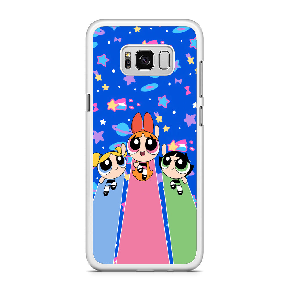 Powerpuff Girls Sky Blue Samsung Galaxy S8 Case