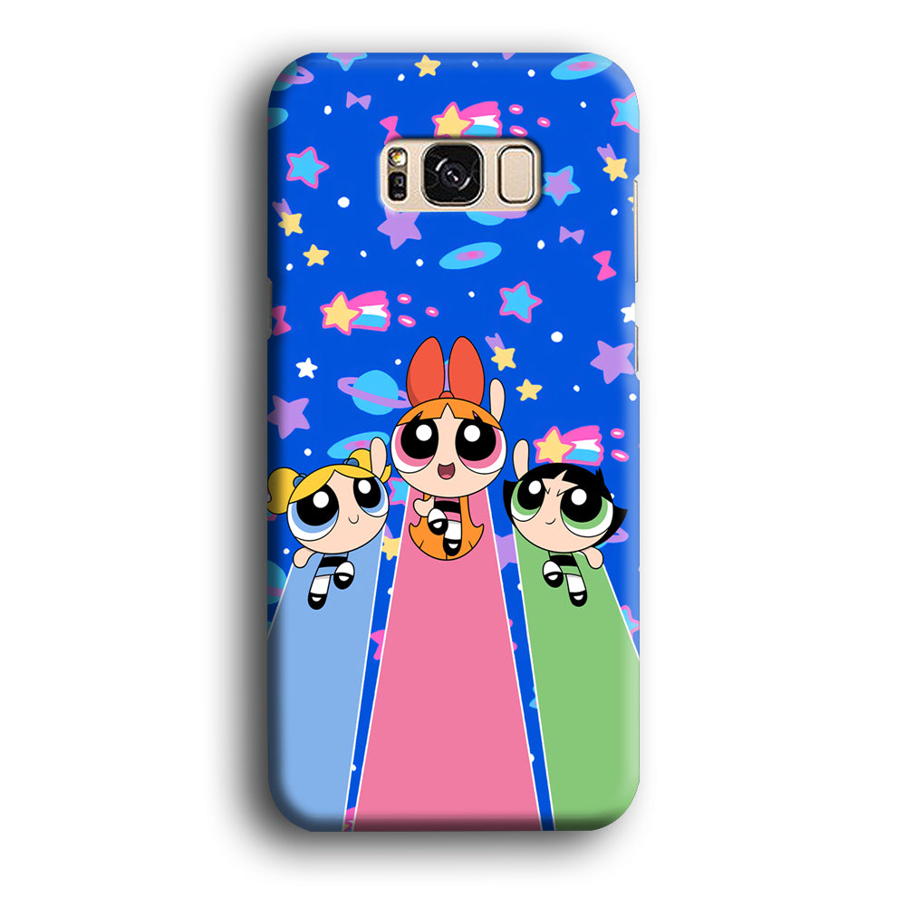 Powerpuff Girls Sky Blue Samsung Galaxy S8 Case