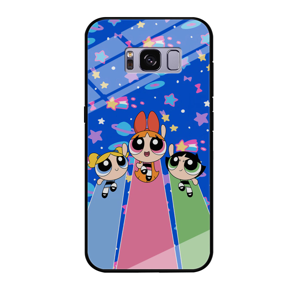 Powerpuff Girls Sky Blue Samsung Galaxy S8 Case