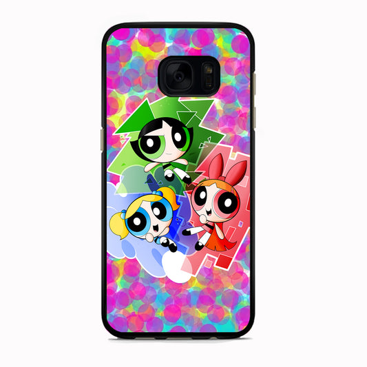 Powerpuff Girls Spark of Light Samsung Galaxy S7 Edge Case