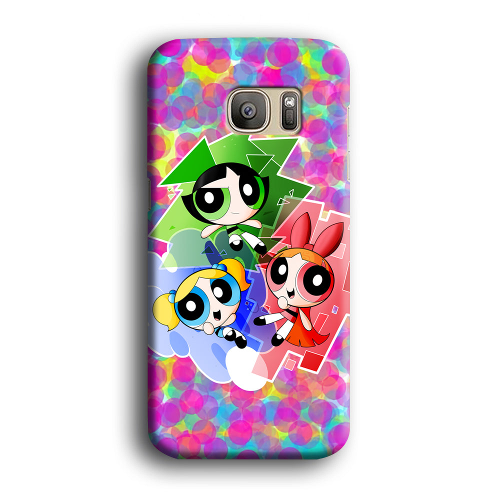 Powerpuff Girls Spark of Light Samsung Galaxy S7 Edge Case