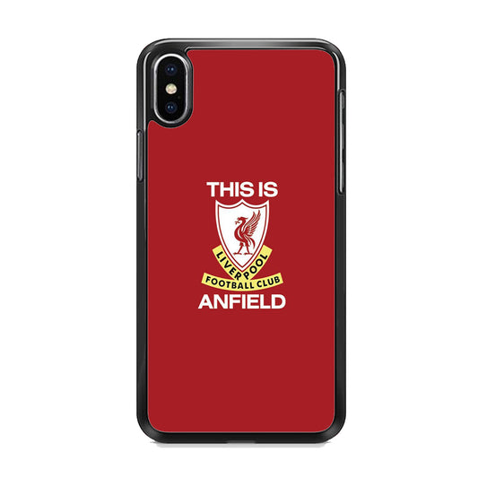 Premier League Liverpool Anfield iPhone XS MAX Case