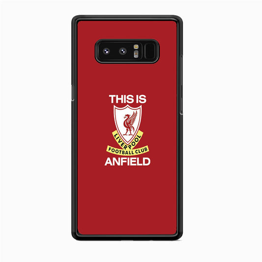 Premier League Liverpool Anfield Samsung Galaxy Note 8 Case