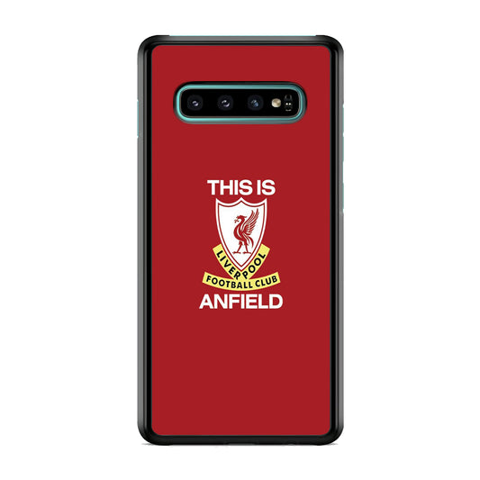 Premier League Liverpool Anfield Samsung Galaxy S10 Case