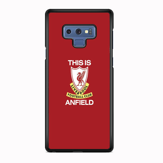 Premier League Liverpool Anfield Samsung Galaxy Note 9 Case