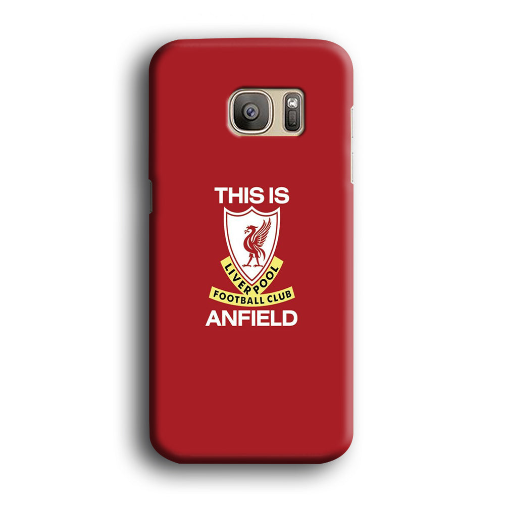 Premier League Liverpool Anfield Samsung Galaxy S7 Edge Case