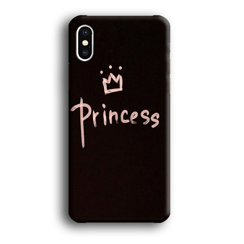 Princess Paint Art iPhone X Case