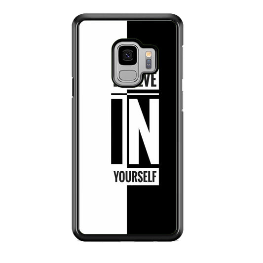 Quote Belive Yourself Samsung Galaxy S9 Case