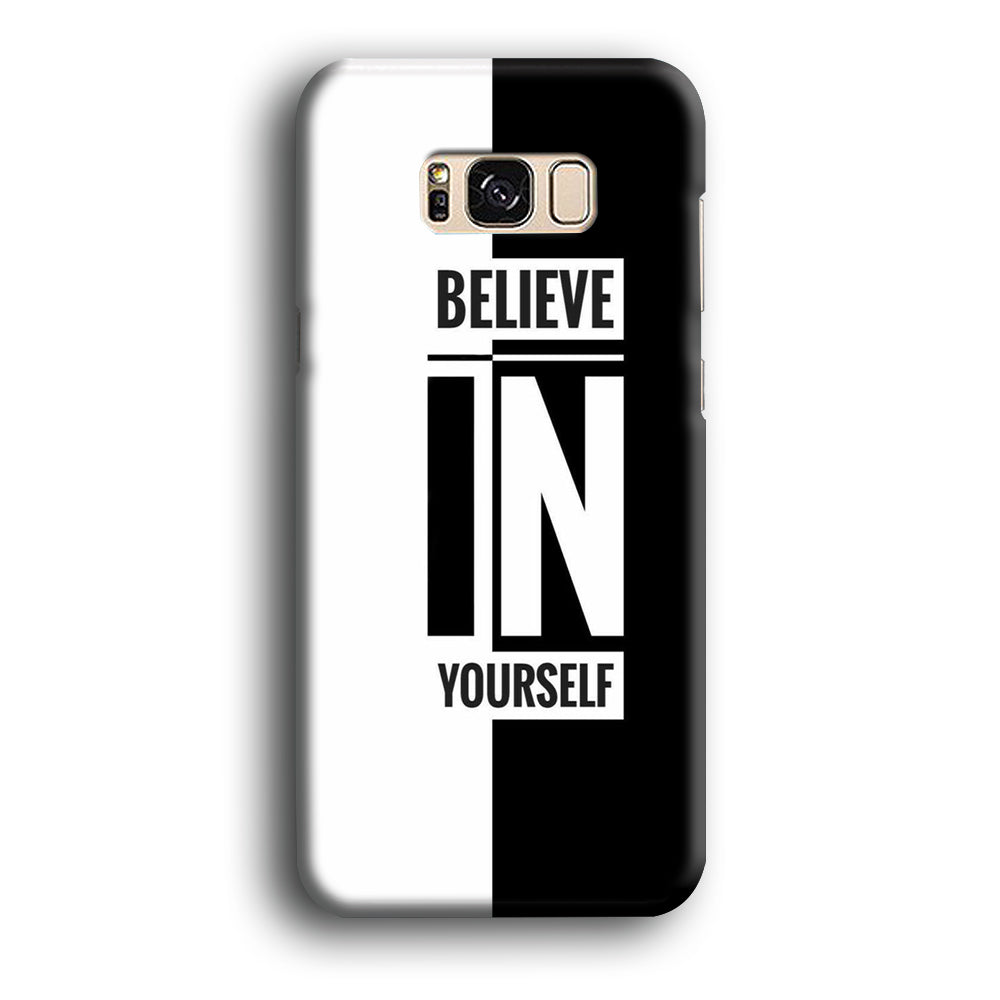 Quote Belive Yourself Samsung Galaxy S8 Case