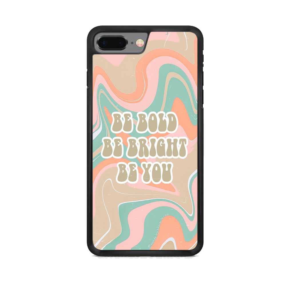 Quote Marble Be You iPhone 7 Plus Case