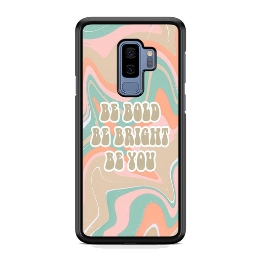 Quote Marble Be You Samsung Galaxy S9 Plus Case