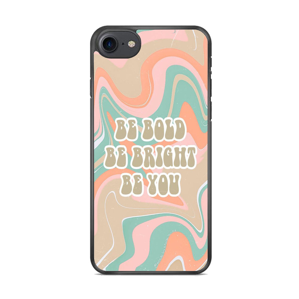 Quote Marble Be You iPhone 7 Case