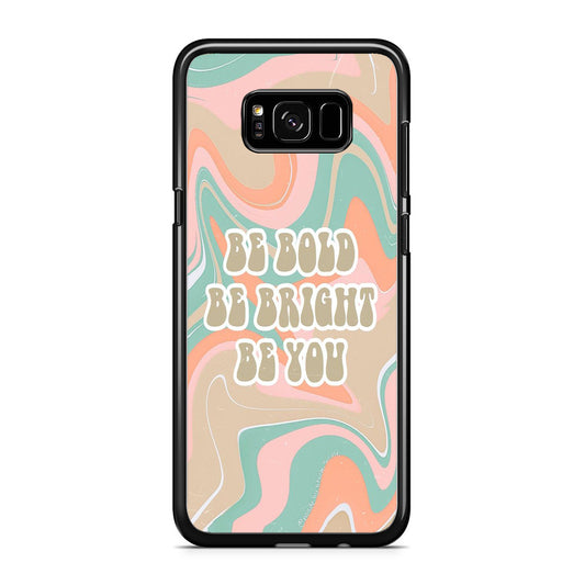 Quote Marble Be You Samsung Galaxy S8 Case