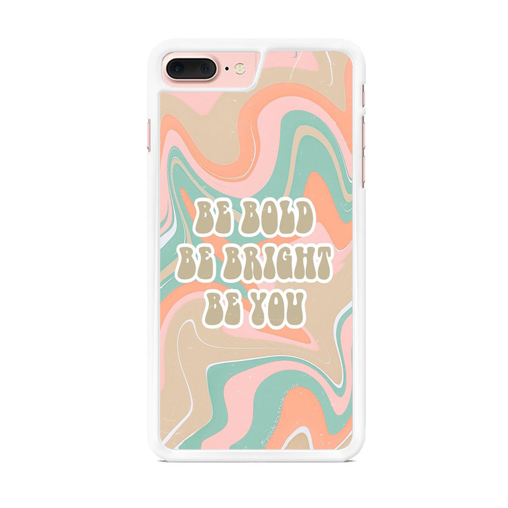 Quote Marble Be You iPhone 7 Plus Case