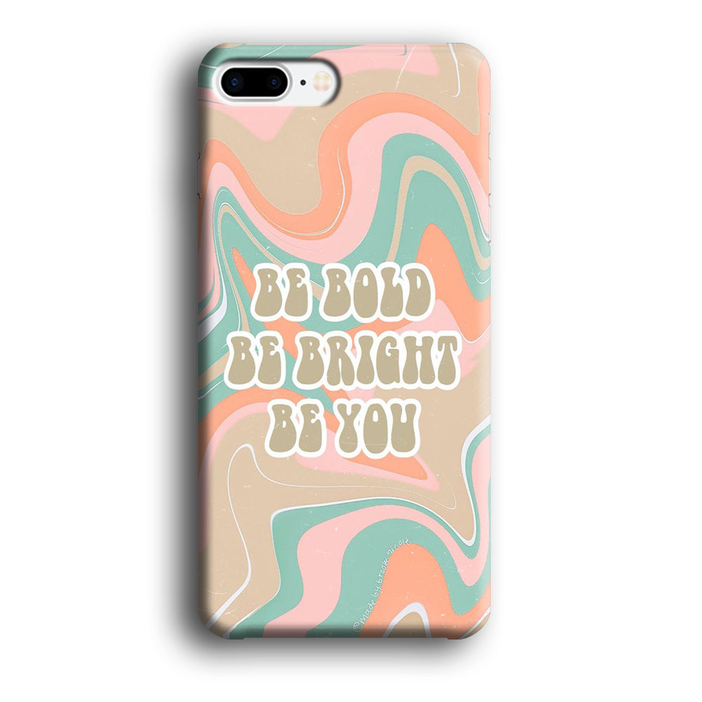 Quote Marble Be You iPhone 7 Plus Case