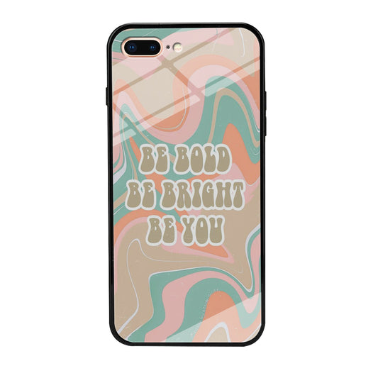 Quote Marble Be You iPhone 7 Plus Case