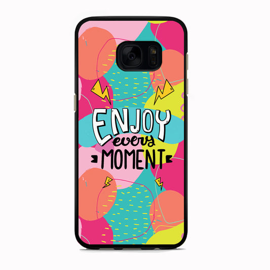 Quote of Optimistic Soul Samsung Galaxy S7 Edge Case