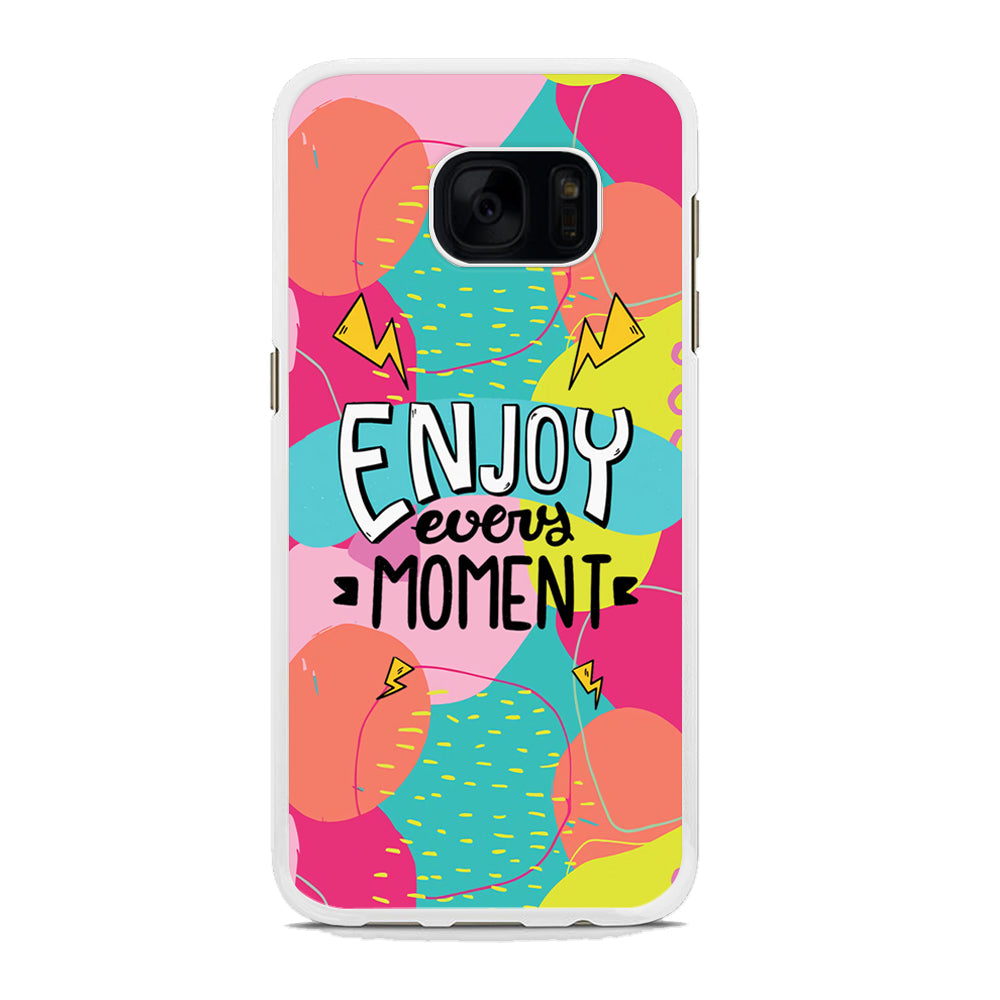 Quote of Optimistic Soul Samsung Galaxy S7 Edge Case