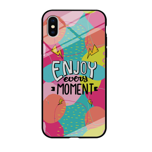 Quote of Optimistic Soul iPhone X Case