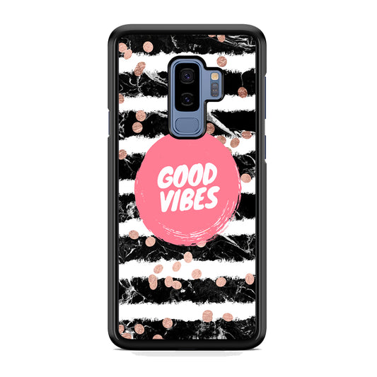 Quotes Good Vibes Movement Samsung Galaxy S9 Plus Case