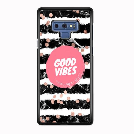 Quotes Good Vibes Movement Samsung Galaxy Note 9 Case