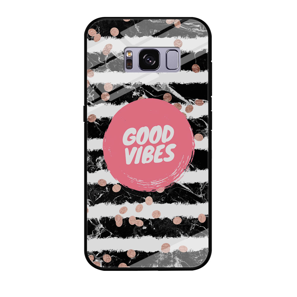 Quotes Good Vibes Movement Samsung Galaxy S8 Case