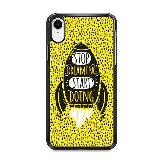 Quotes Step Ahead iPhone XR Case
