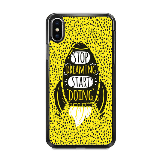 Quotes Step Ahead iPhone XS Case