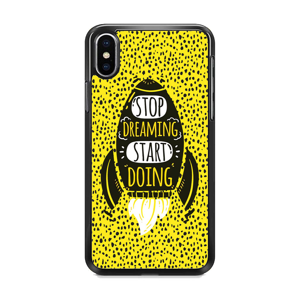 Quotes Step Ahead iPhone X Case
