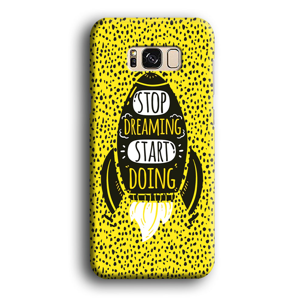 Quotes Step Ahead Samsung Galaxy S8 Case
