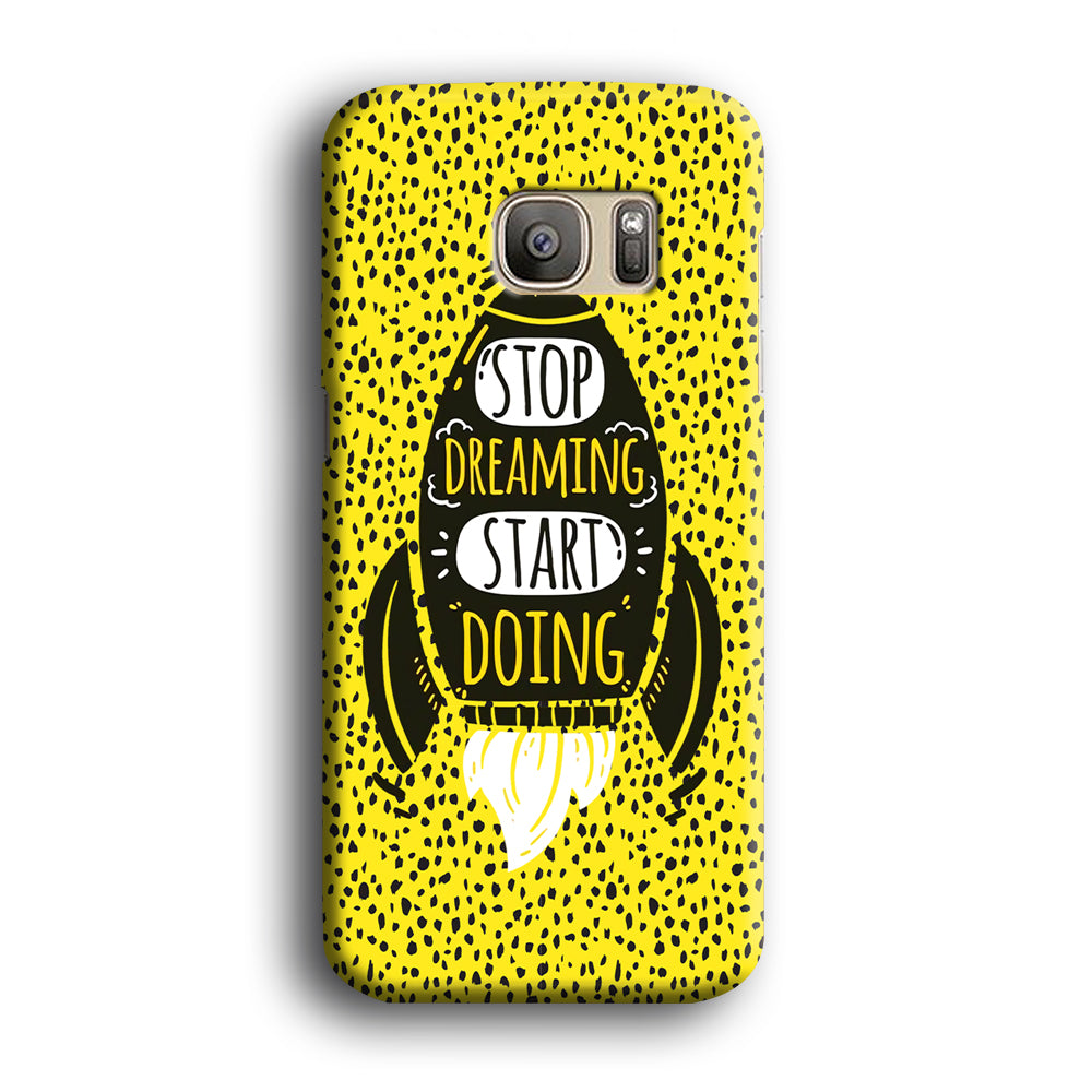 Quotes Step Ahead Samsung Galaxy S7 Case
