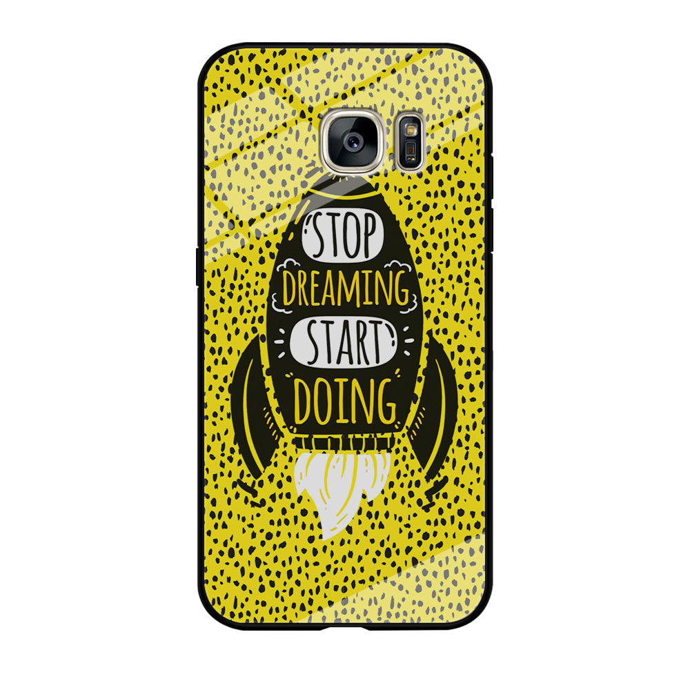 Quotes Step Ahead Samsung Galaxy S7 Edge Case