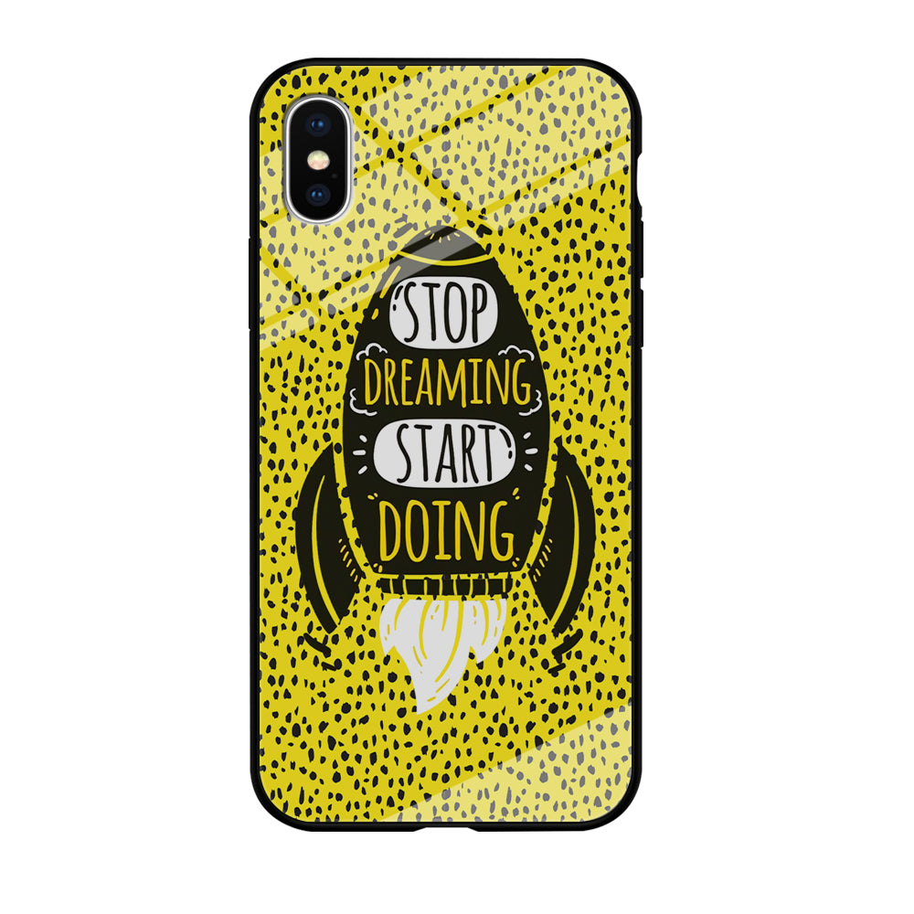 Quotes Step Ahead iPhone X Case