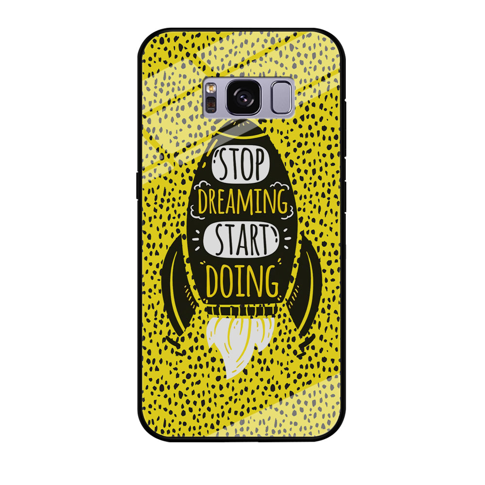 Quotes Step Ahead Samsung Galaxy S8 Case