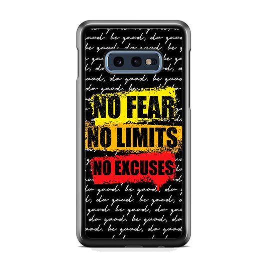 Quotes to Keep Going Ahead Samsung Galaxy S10E Case