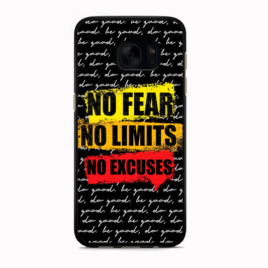Quotes to Keep Going Ahead Samsung Galaxy S7 Edge Case