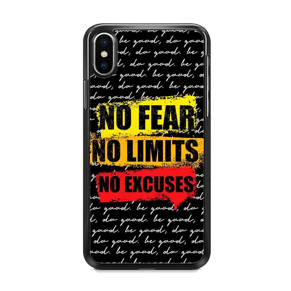 Quotes to Keep Going Ahead iPhone X Case