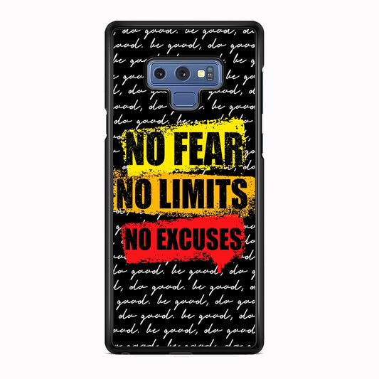 Quotes to Keep Going Ahead Samsung Galaxy Note 9 Case