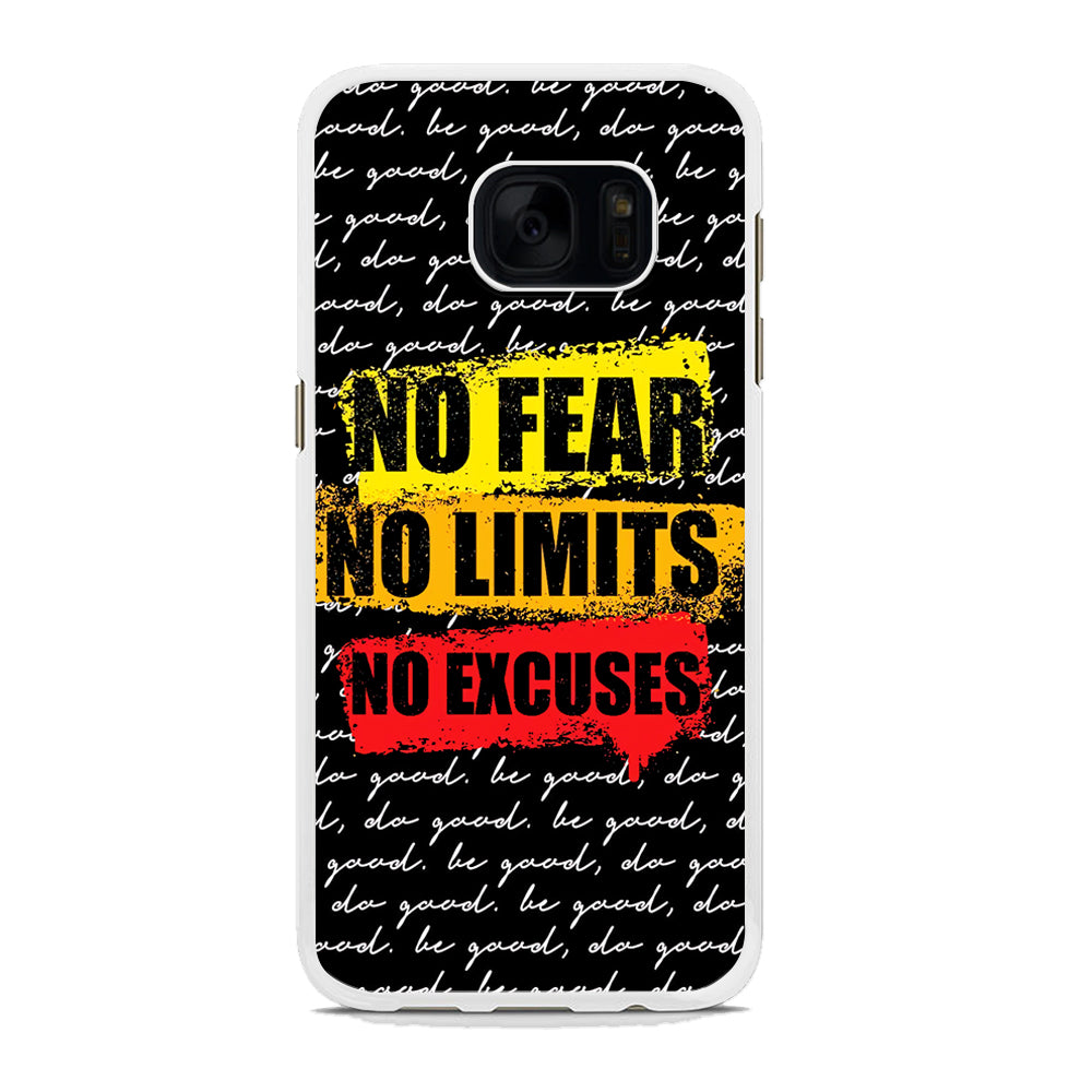 Quotes to Keep Going Ahead Samsung Galaxy S7 Edge Case