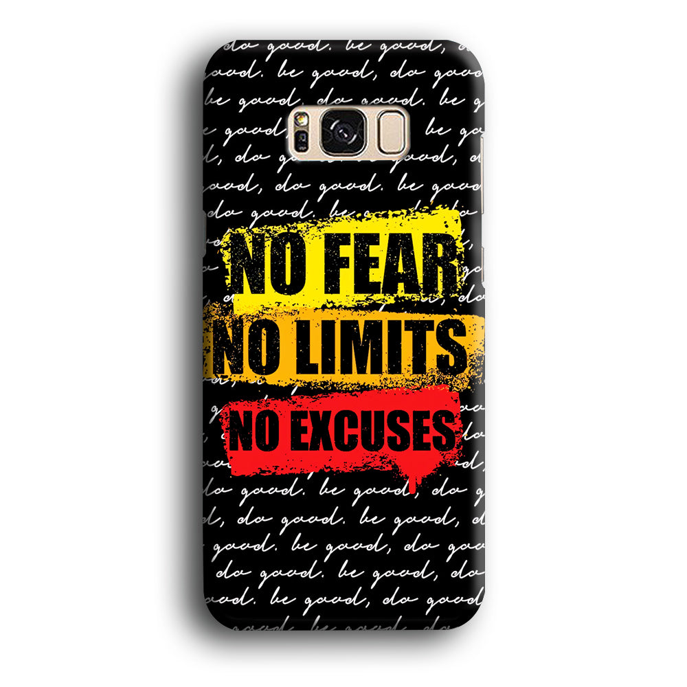 Quotes to Keep Going Ahead Samsung Galaxy S8 Case