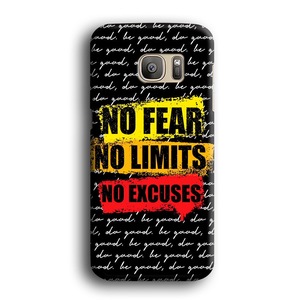 Quotes to Keep Going Ahead Samsung Galaxy S7 Edge Case