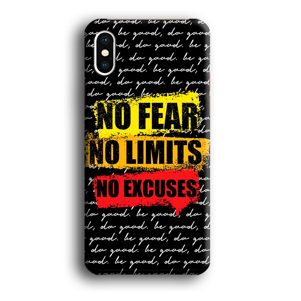 Quotes to Keep Going Ahead iPhone X Case