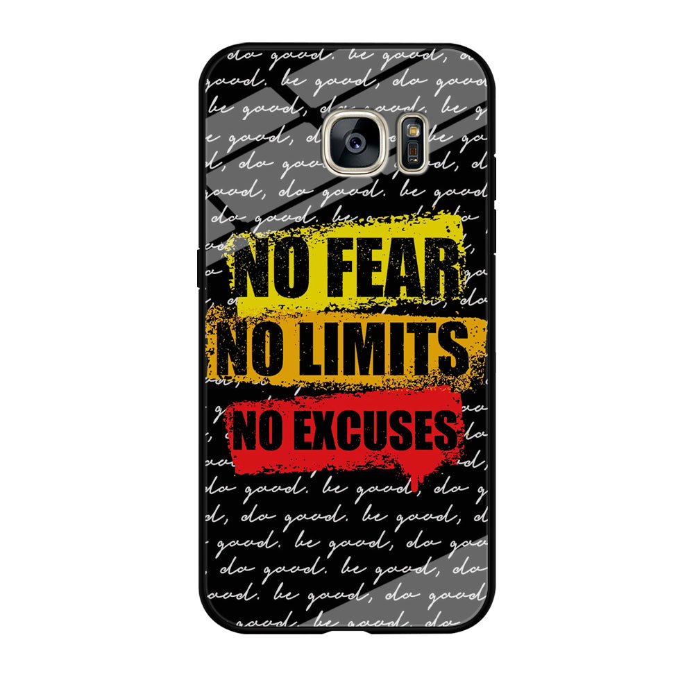 Quotes to Keep Going Ahead Samsung Galaxy S7 Edge Case