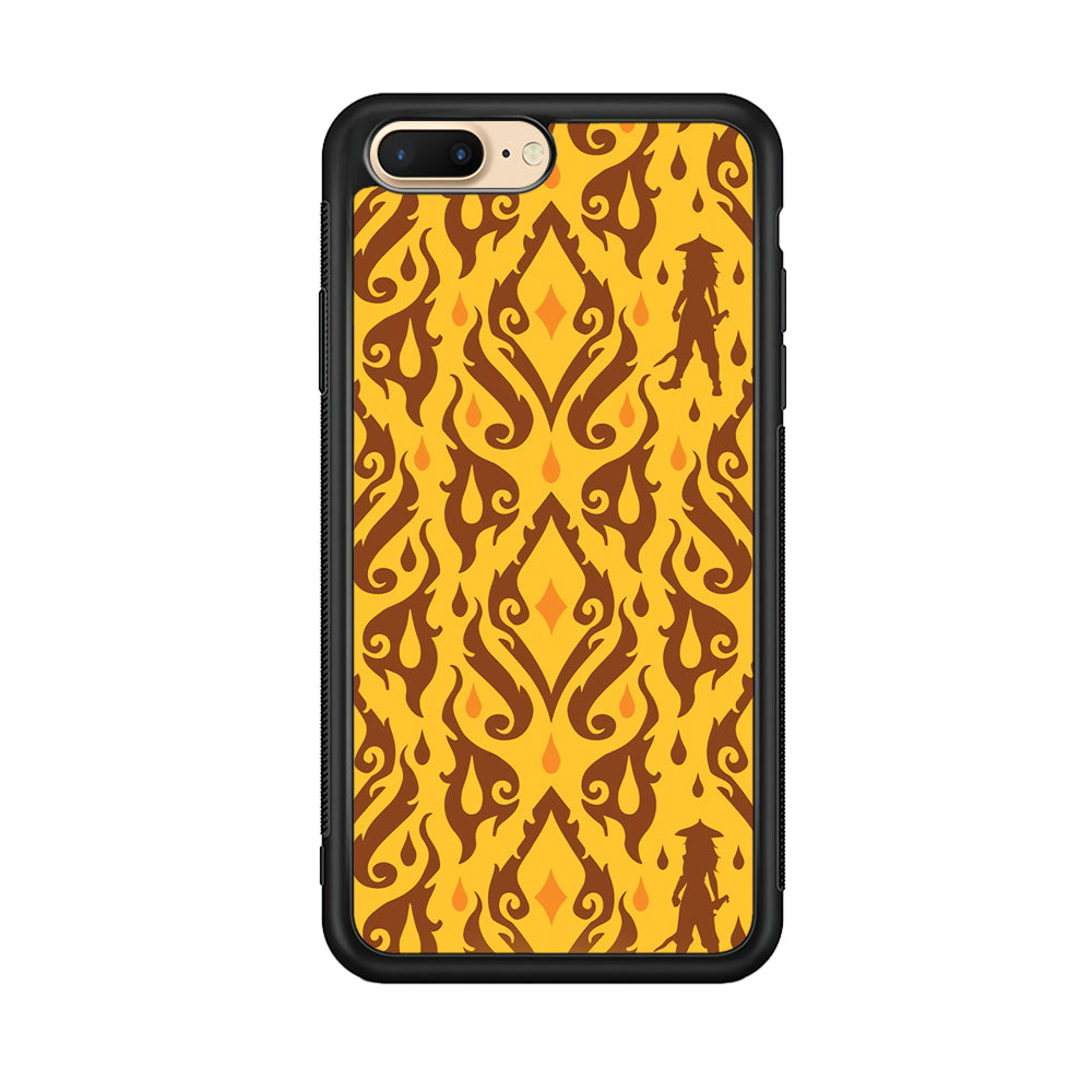 Raya And The Last Dragon Pattern iPhone 8 Plus Case