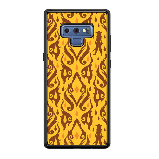 Raya And The Last Dragon Pattern Samsung Galaxy Note 9 Case