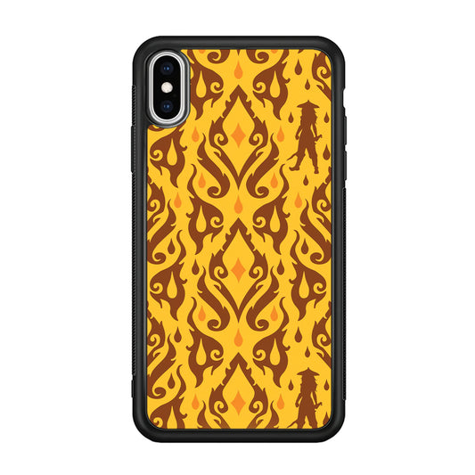 Raya And The Last Dragon Pattern iPhone XS Case