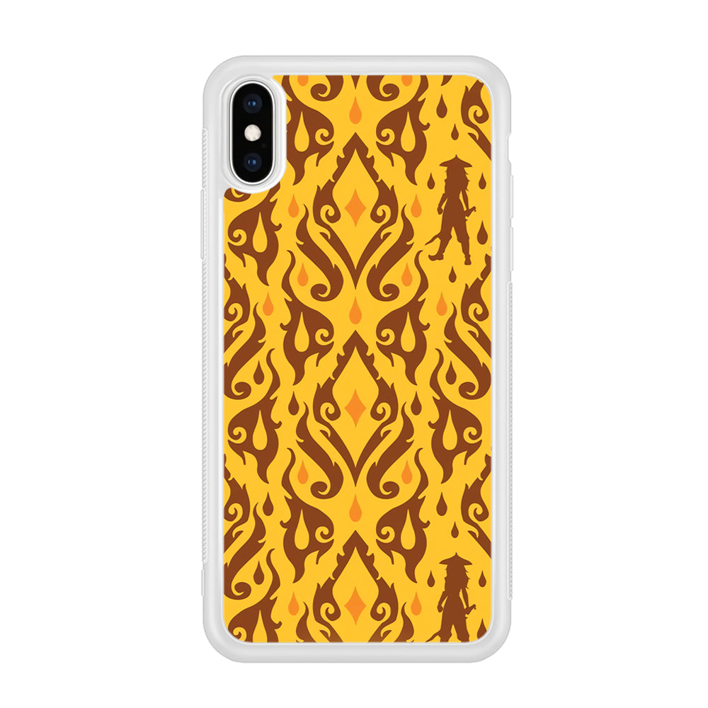 Raya And The Last Dragon Pattern iPhone XS Case