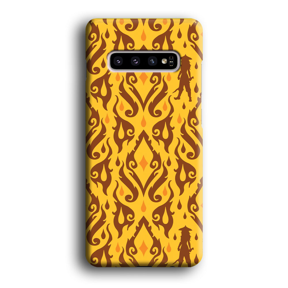 Raya And The Last Dragon Pattern Samsung Galaxy S10 Case